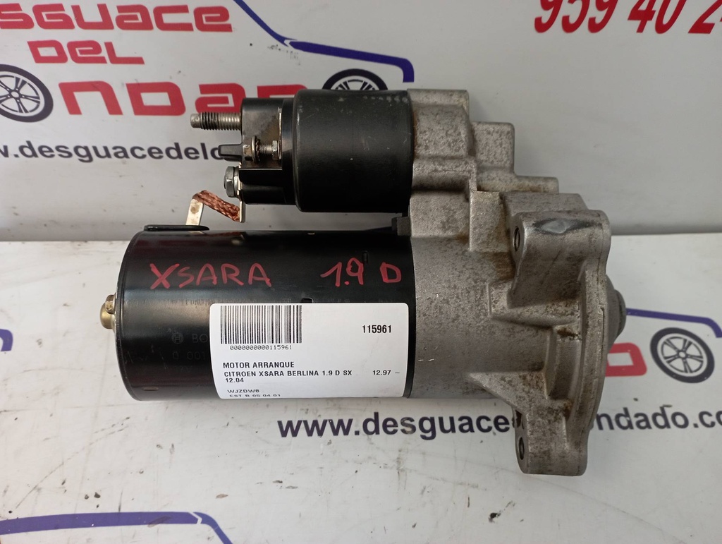 MOTOR ARRANQUE