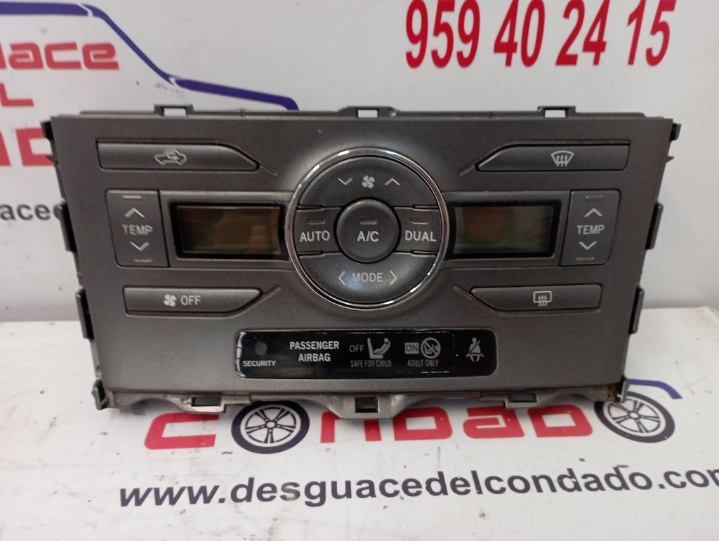 MANDO CALEFACCION / AIRE ACONDICIONADO